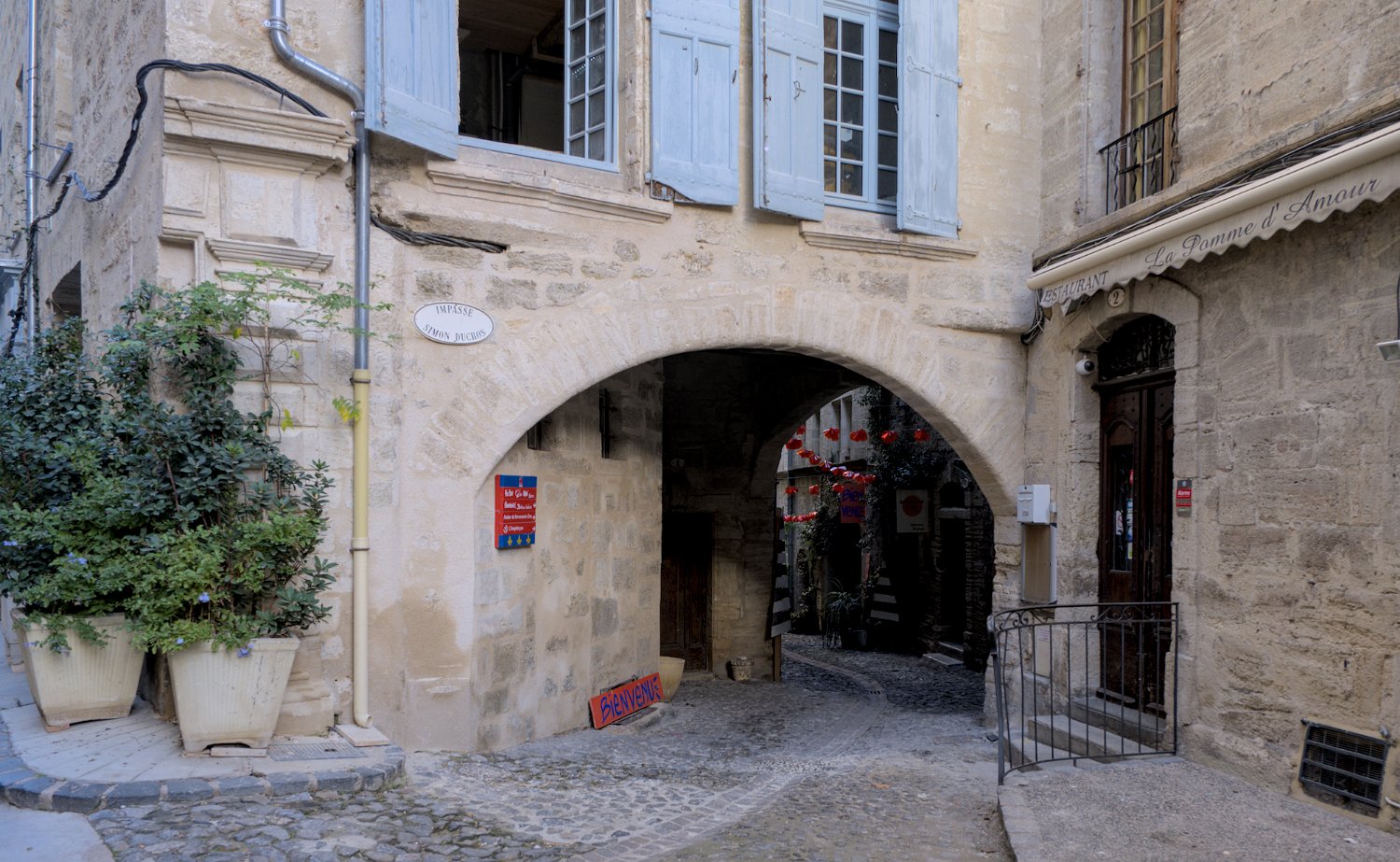 Passage sous voute